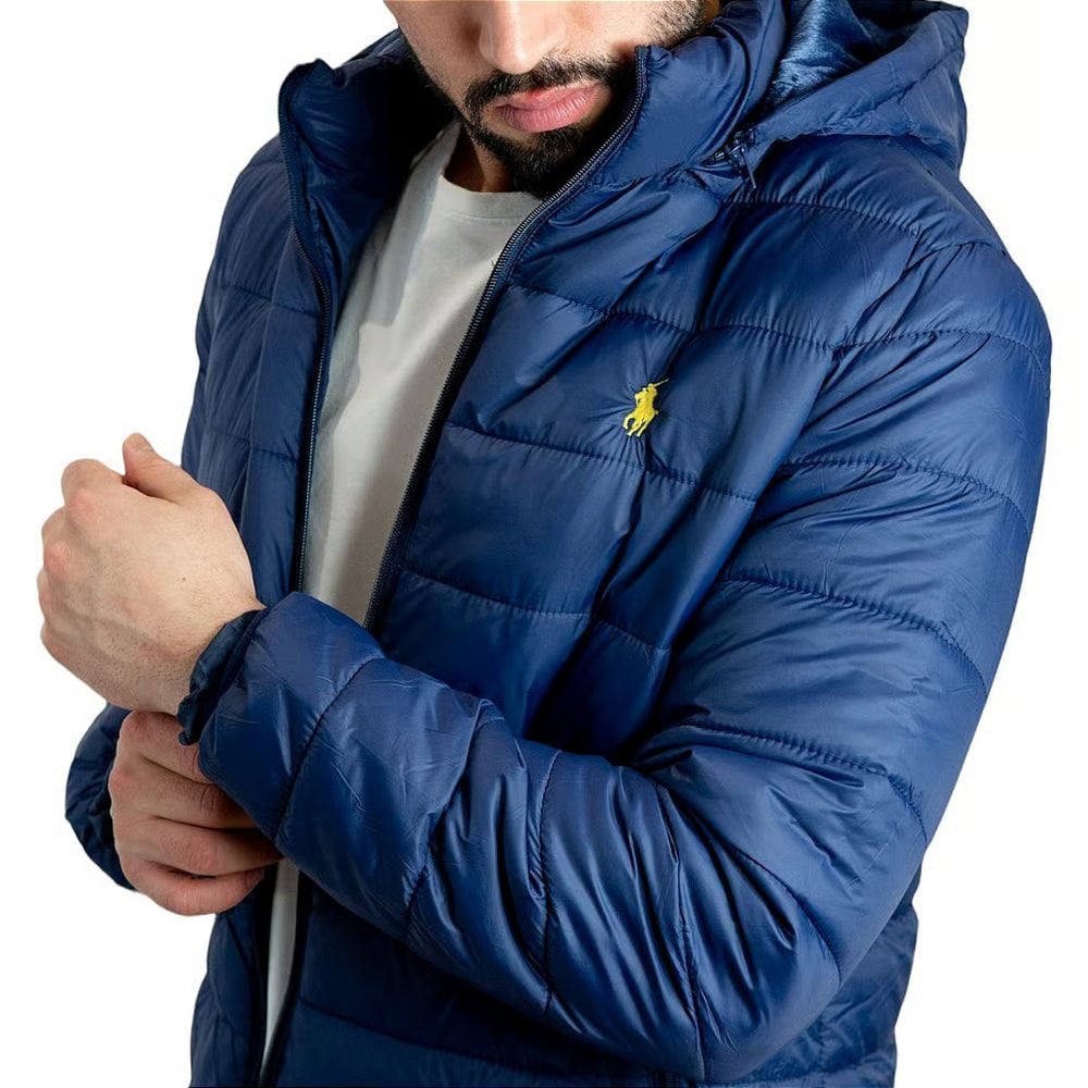 Jaqueta puffer preta RL