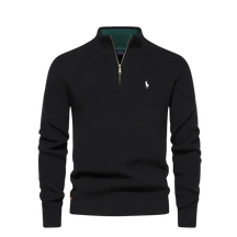Suéter Polo Premium Meio Ziper
