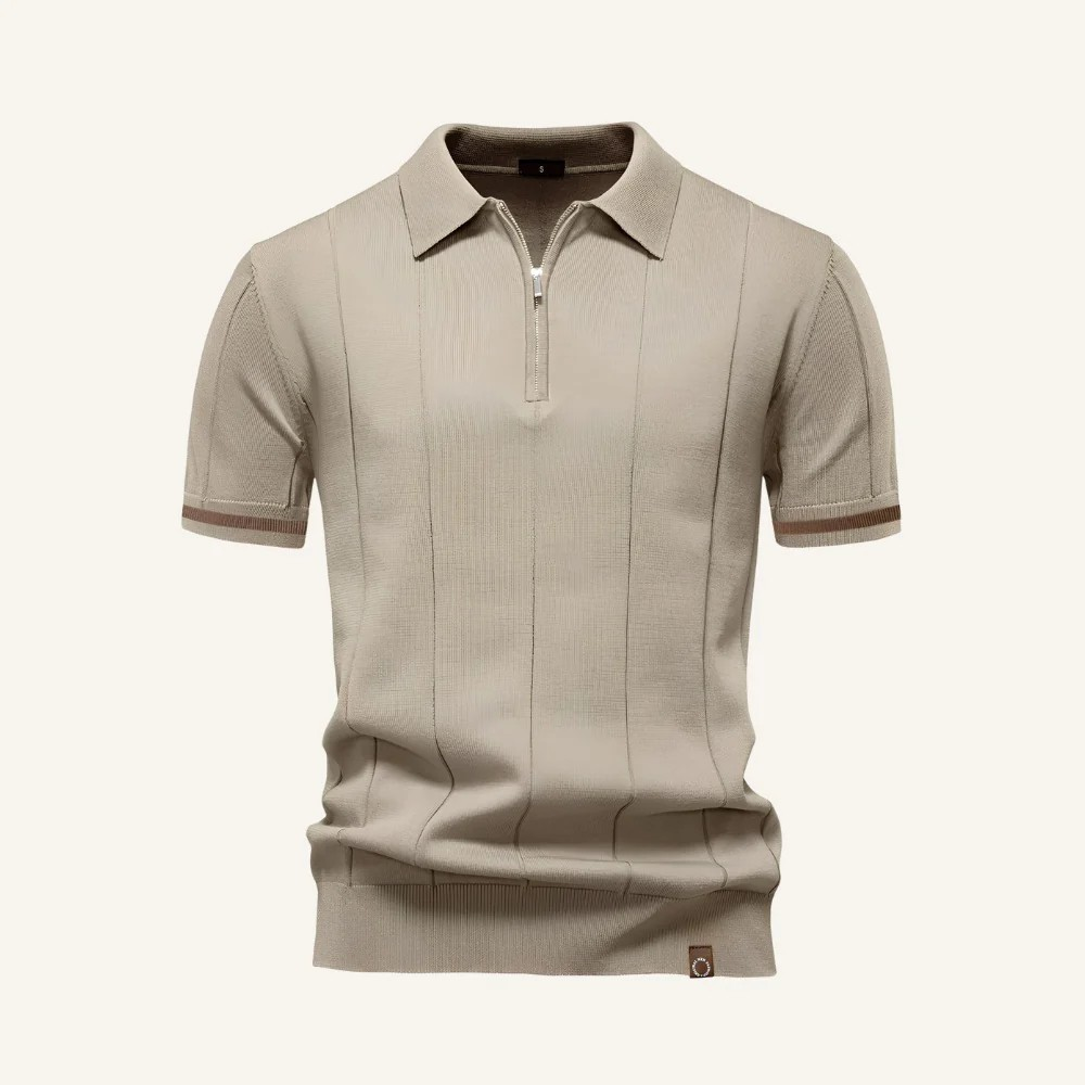 Camisa Polo Meio Zíper Riviera