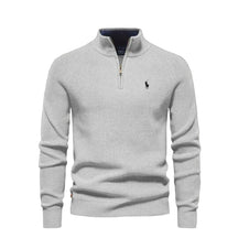 Suéter Polo Premium Meio Ziper
