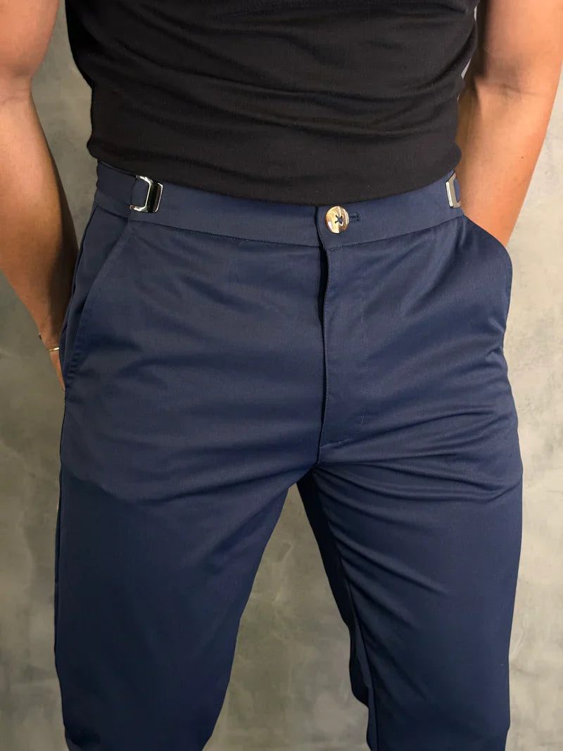Calça de Alfaiataria Capri Ajuste lateral
