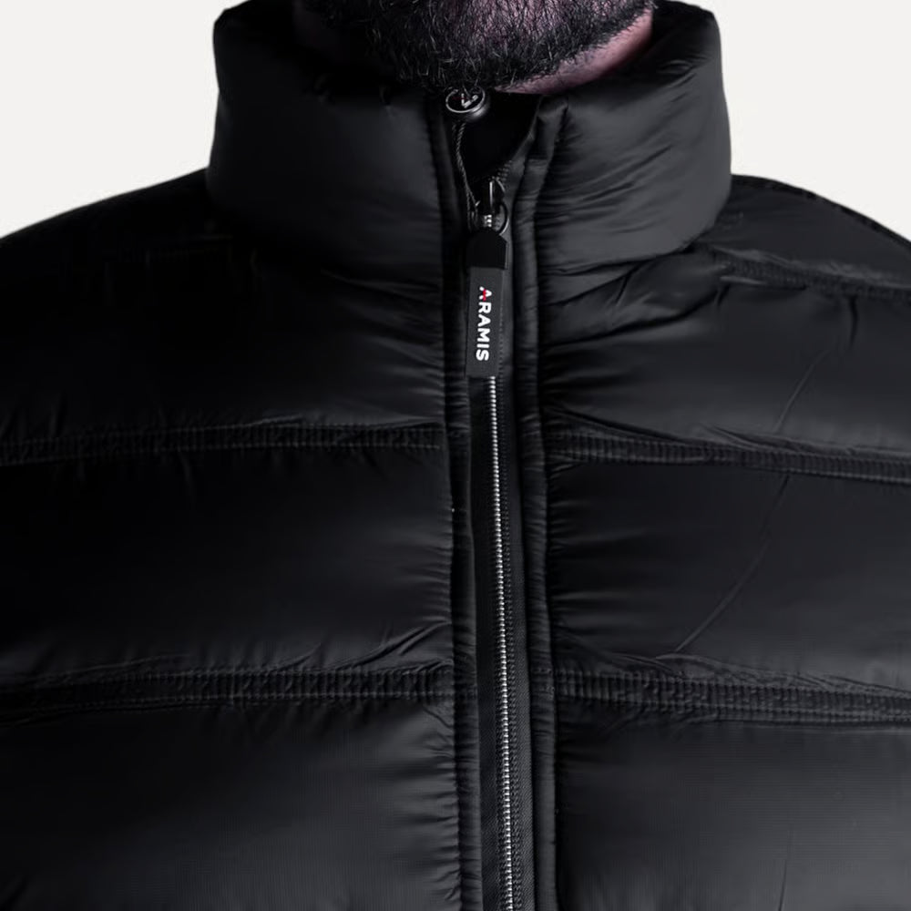 Jaqueta puffer Nylon Aramis Preta