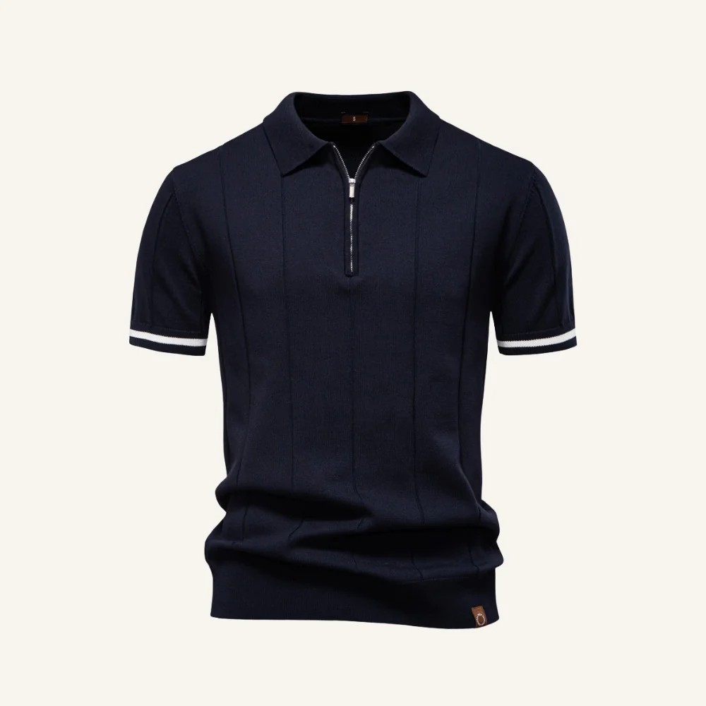 Camisa Polo Meio Zíper Riviera