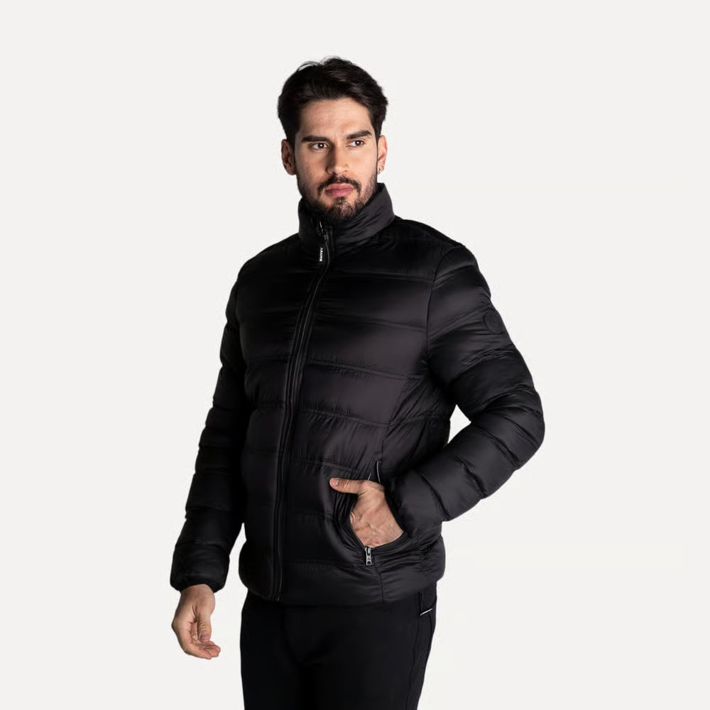Jaqueta puffer Nylon Aramis Preta