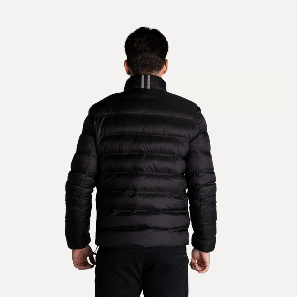 Jaqueta puffer Nylon Aramis Preta
