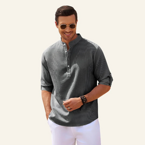 Camisa Gola Padre Casual Ascot