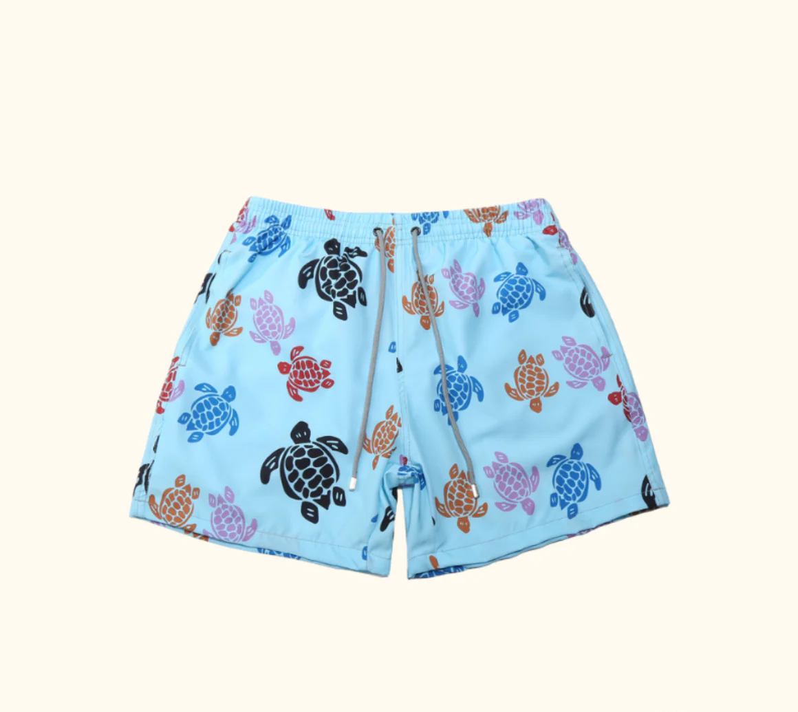 KIT Verão ! Camiseta "Family Hearts" CDG + Shorts "Sea in Blue" Vilebrequin