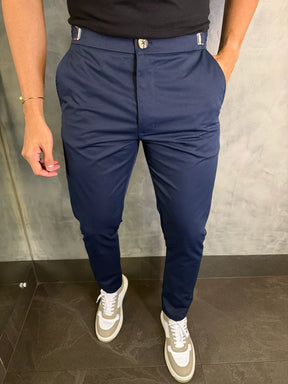 Calça de Alfaiataria Capri Ajuste lateral