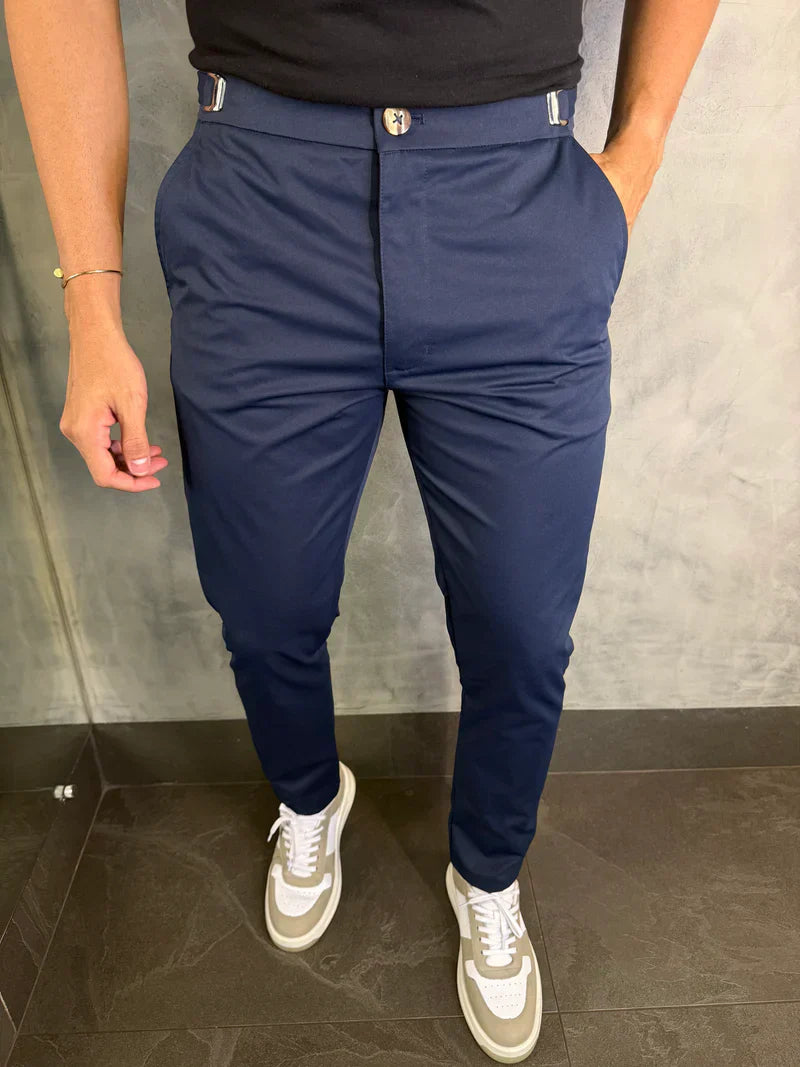 Calça de Alfaiataria Capri Ajuste lateral