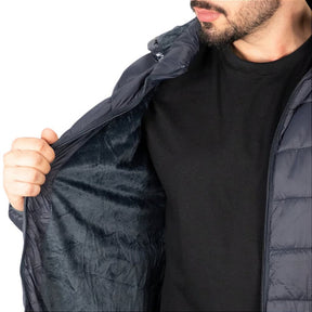 Jaqueta puffer preta RL