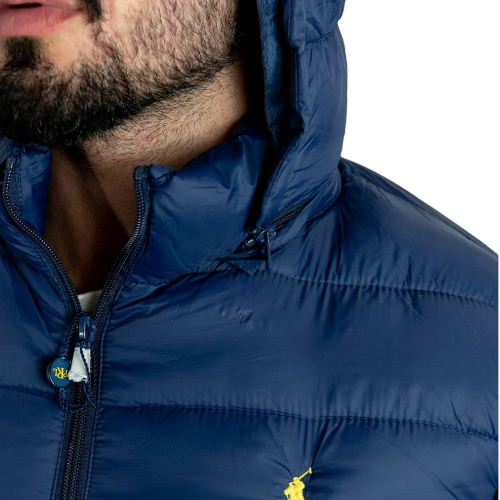 Jaqueta puffer preta RL