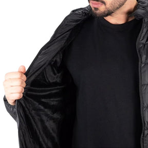 Jaqueta puffer preta RL