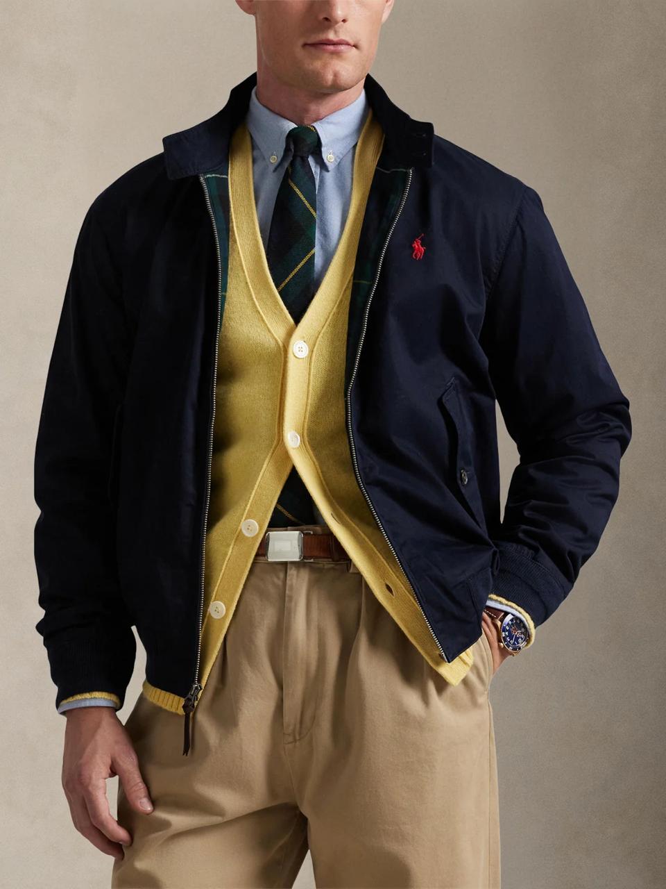 Jaqueta RL Windbreaker Lined