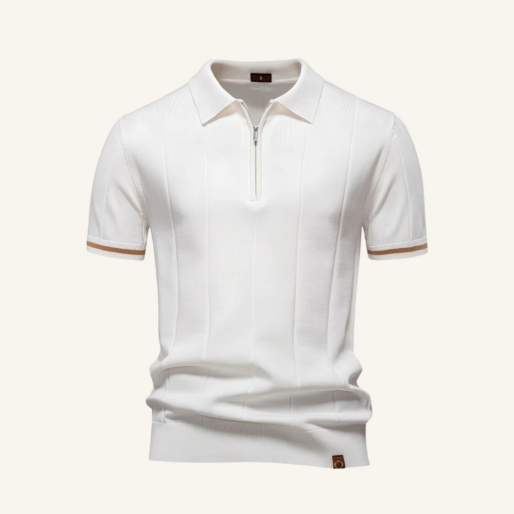 Camisa Polo Meio Zíper Riviera