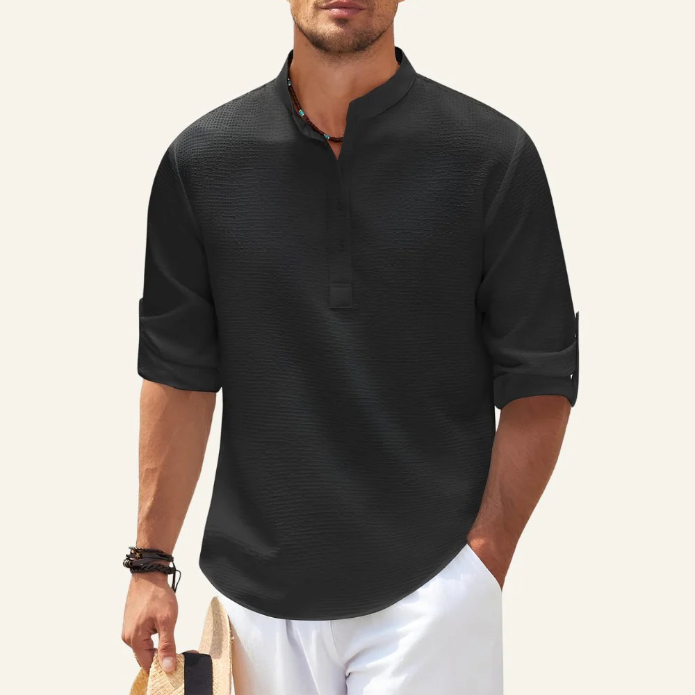Camisa Gola Padre Casual Ascot