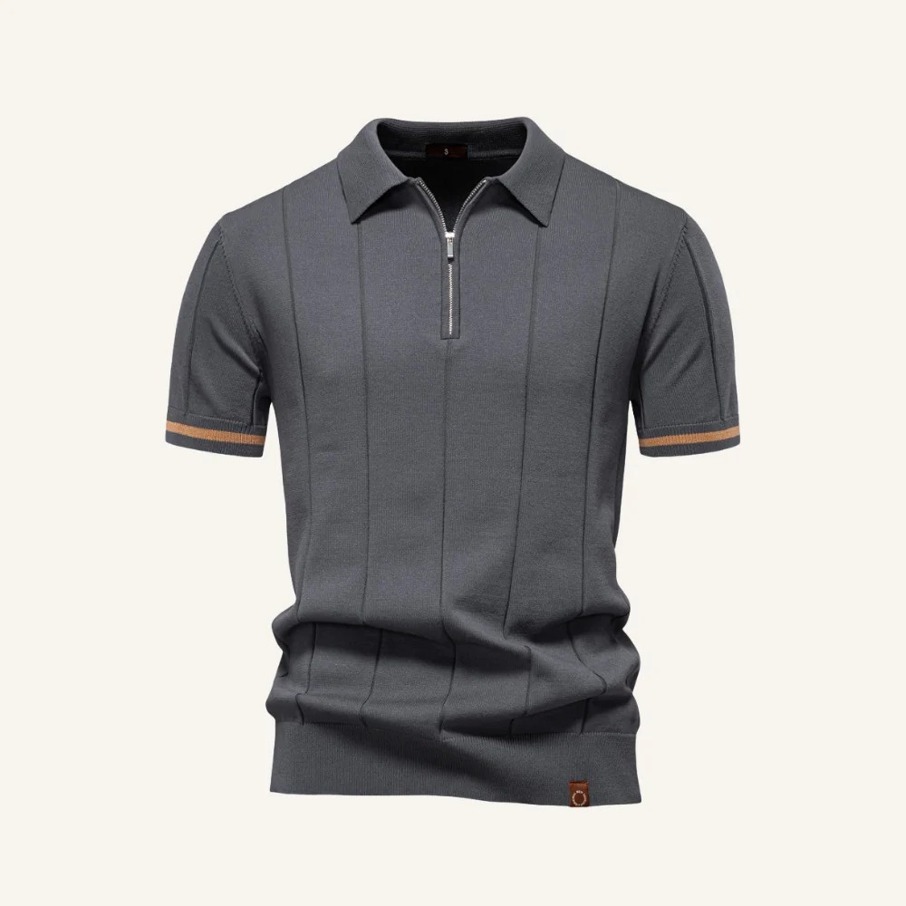 Camisa Polo Meio Zíper Riviera