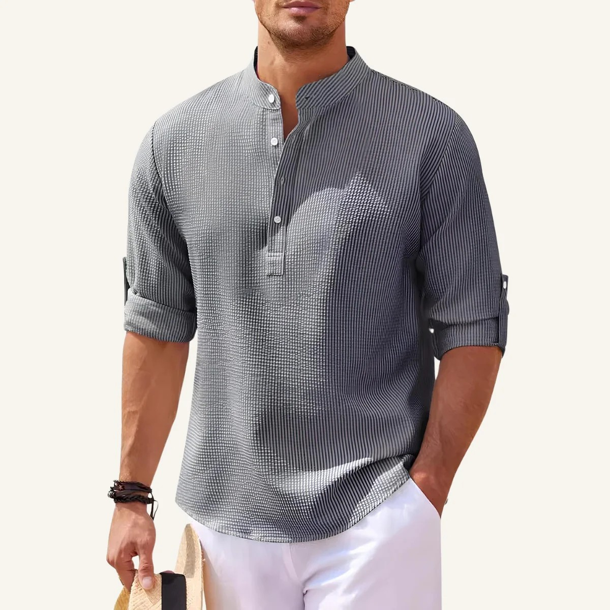 Camisa Gola Padre Casual Ascot